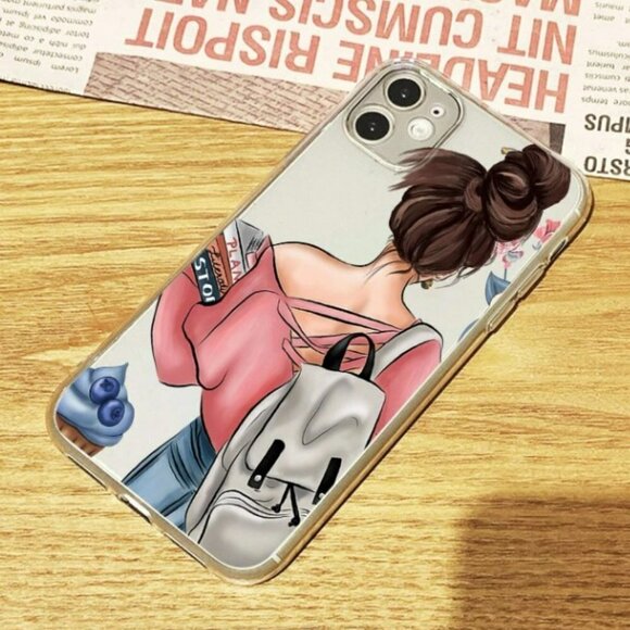 IT Girl Clear Phone Case - Picture 2 of 4